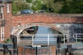 Bridge over the Shropshire Union canal Royalty Free Stock Photo