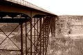 Bridge over Snake River Royalty Free Stock Photo