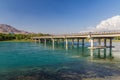 Bridge over Syr Darya river in Khujand, Tajikist