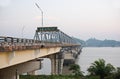 Bridge over the Tanintharyi River in Southern Myanmar