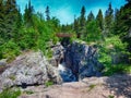 Bridge over Temperance River MN Royalty Free Stock Photo