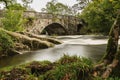 Bridge over untroubled Water Royalty Free Stock Photo