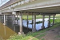 Bridge over the Upa river in Tula Royalty Free Stock Photo