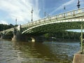 Bridge over the Veltava river