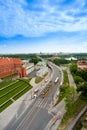 Bridge over Wisla in Warsaw