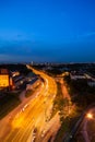 Bridge over Wisla in Warsaw