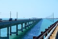 Bridge at the Overseas Highway on the Florida Keys Royalty Free Stock Photo