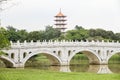 Bridge with the Pagoda tower in the background