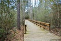 Bridge path to hiking trail Royalty Free Stock Photo