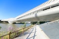 Bridge Pavilion in Zaragoza, Spain. Was built in 2008 for the international EXPO.