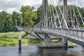 Bridge for pedestrians, cyclists and busses