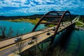 360 Bridge Pennybacker Bridge Side Angle Day time Royalty Free Stock Photo