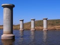 Bridge Piers Royalty Free Stock Photo