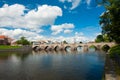 Bridge in Pisek Royalty Free Stock Photo