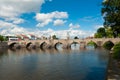 Bridge in Pisek Royalty Free Stock Photo