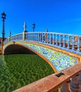 Plaza Espana in Sevilla , Spain.