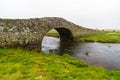 Bridge Pont Aberffraw on Anglesey, Wales UK Royalty Free Stock Photo