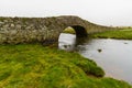 Bridge Pont Aberffraw on Anglesey, Wales UK Royalty Free Stock Photo