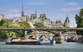 Bridge Pont des Arts. Royalty Free Stock Photo