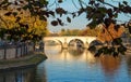 The Bridge Pont Marie over Seine, Paris, France. Royalty Free Stock Photo