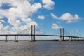 Bridge Ponte Construtor Joao Alves in Aracaju, Sergipe, Brazil Royalty Free Stock Photo