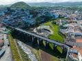 Bridge Ponte dos Oito Arcos, - Sao Miguel Island, Azores, Portugal Royalty Free Stock Photo