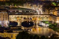 Bridge Ponte Vecchio in Florence - Italy Royalty Free Stock Photo