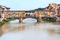 Bridge Ponte Vecchio in Florence, Italy Royalty Free Stock Photo