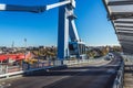 Bridge of Port of Leixoes in Matosinhos