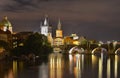 Bridge of Prague Royalty Free Stock Photo