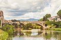 Bridge in Prato, Italy Royalty Free Stock Photo