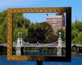 Bridge at the Public Gardens, Boston, MA.