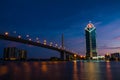 Bridge rama9 of bangkok thailand