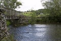 Bridge by The River Brathay, in Little Langdale, in the Lake District, in August, 2020.