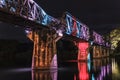 Bridge River Kwai. Royalty Free Stock Photo