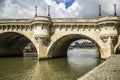 Bridge, River Seine, Paris Royalty Free Stock Photo
