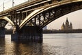 Bridge, river, temple