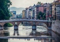 Bridge in Sarajevo Royalty Free Stock Photo