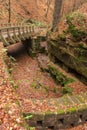 Bridge, Saxon Switzerland Royalty Free Stock Photo