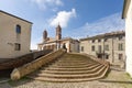 Bridge of Sbirri in Comacchio, Italy Royalty Free Stock Photo