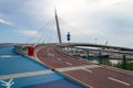 Bridge of the Sea, iconic landmark in Pescara, Italy