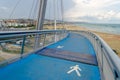 Bridge of the Sea, iconic landmark in Pescara, Italy