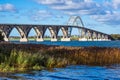 A bridge between Seeland und Moen in Denmark Royalty Free Stock Photo