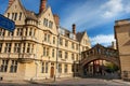 Bridge of Sighs. Oxford, England Royalty Free Stock Photo