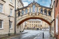 Bridge of Sighs in Oxford Royalty Free Stock Photo