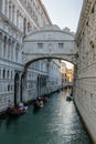 Bridge of Sighs - Ponte dei Sospiri - Venice Royalty Free Stock Photo