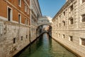 Bridge of Sighs Ponte dei Sospiri in Venice , Italy Royalty Free Stock Photo