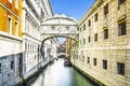 Bridge of Sighs in Venice, Italy Royalty Free Stock Photo