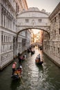 Bridge of Sighs in Venice Royalty Free Stock Photo