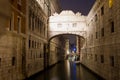 Bridge of Sights in Venice Royalty Free Stock Photo